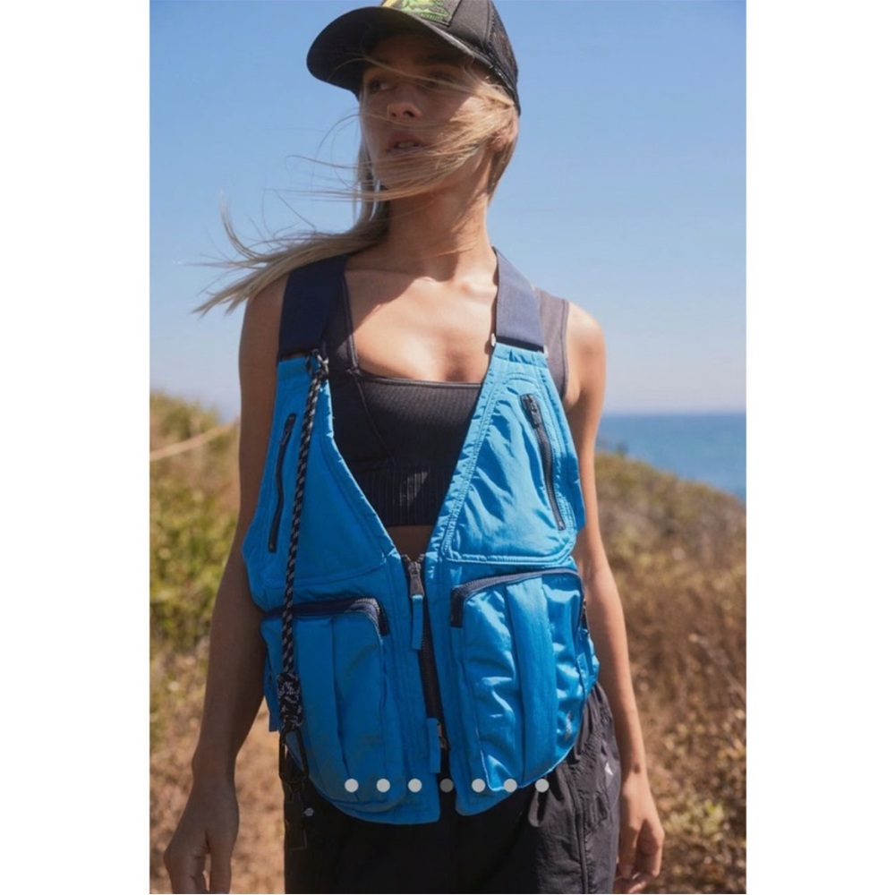 Free People Movement Outdoor Pursuits Utility Cargo Vest